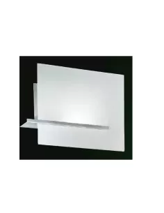 Spot mural métallique argenté 42904, 1 lumière, 150 W 2